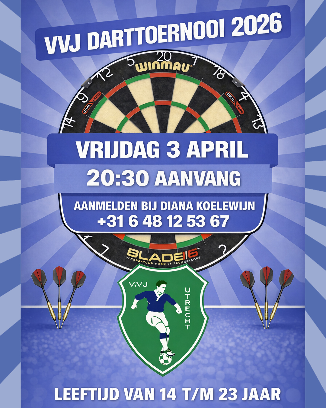 Darttoernooi VVJ 2026