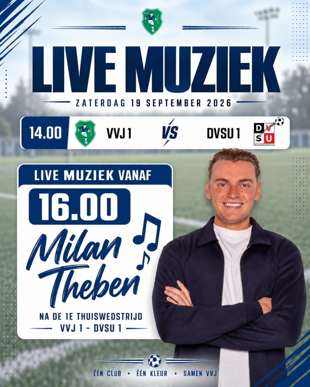 Live Muziek bij start seizoen!