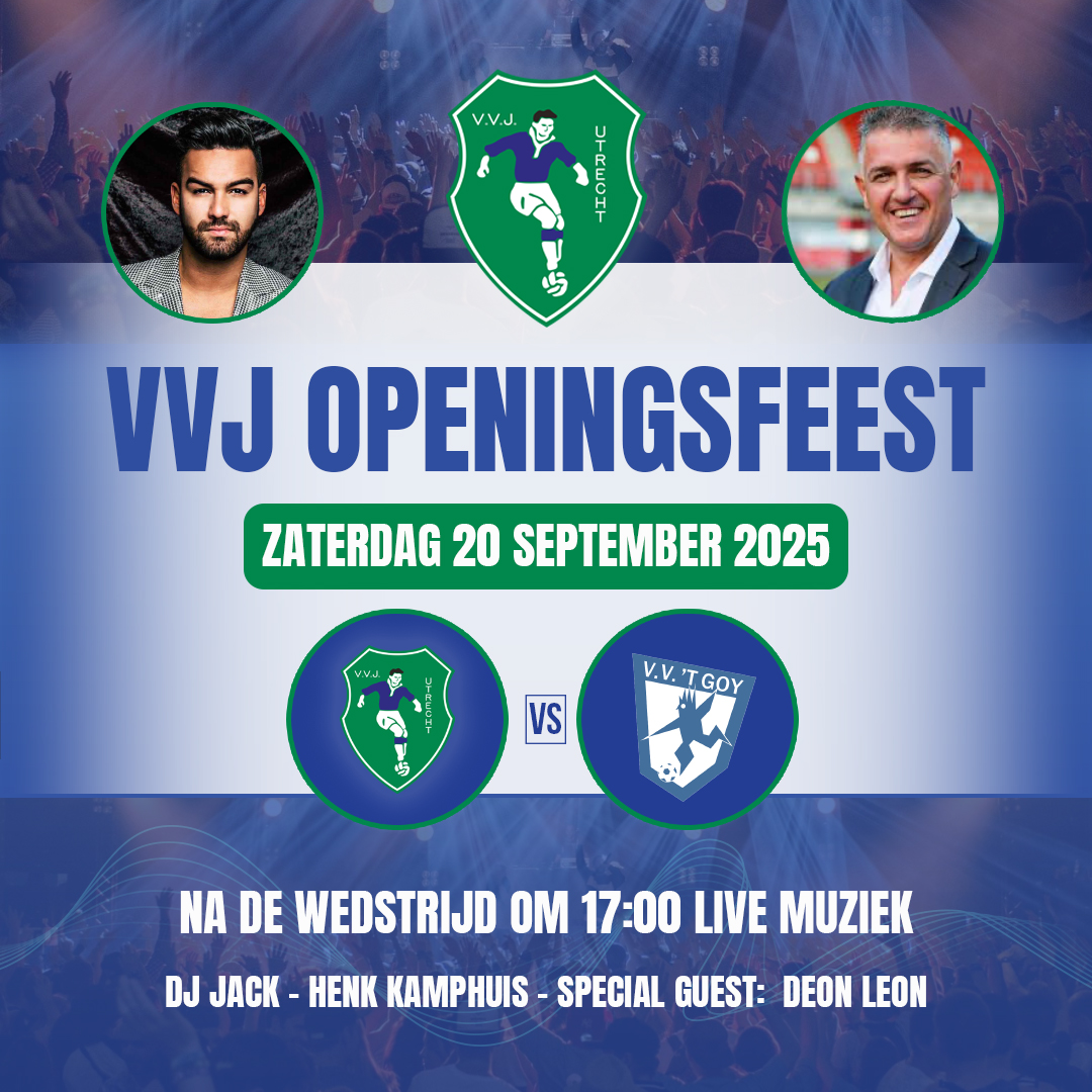 Openingsfeest seizoen 25/26